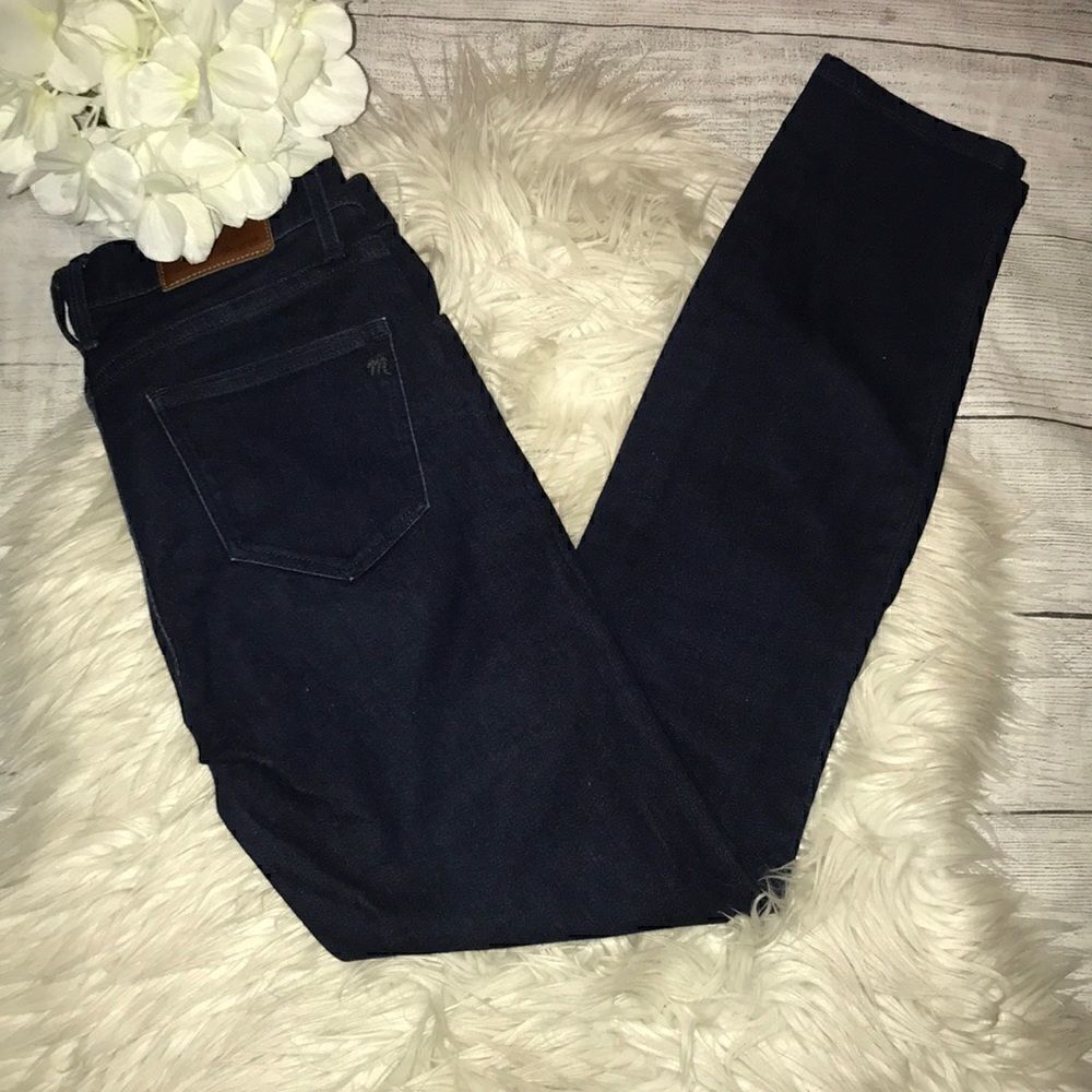 Madewell Dark Wash Skinny Denim Jeans Stretch